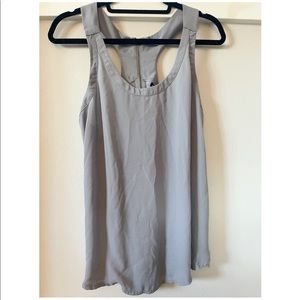 EXPRESS Grey Racerback Tank